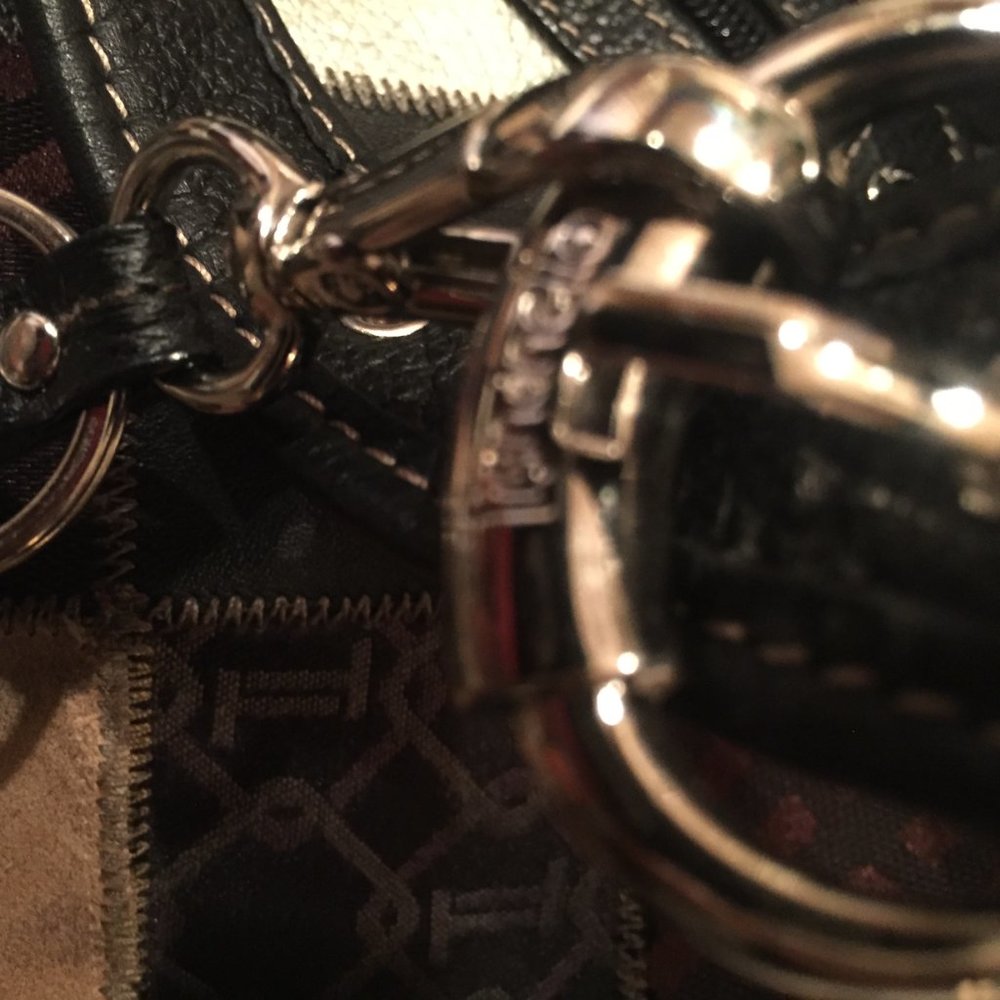 Tignanello Leather Patchwork Handbag - image 4